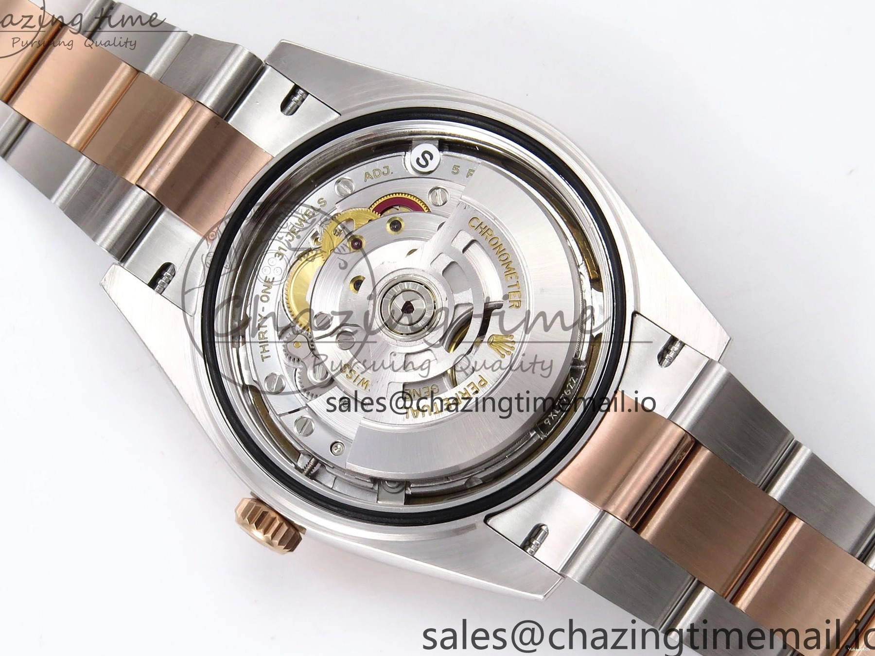 1:1 126331 Bracelet RG 904L DateJust Oyster SH3235（Gain on SS RG 41 Best Edition Steel Weight） Diamonds Dial ARF 0414